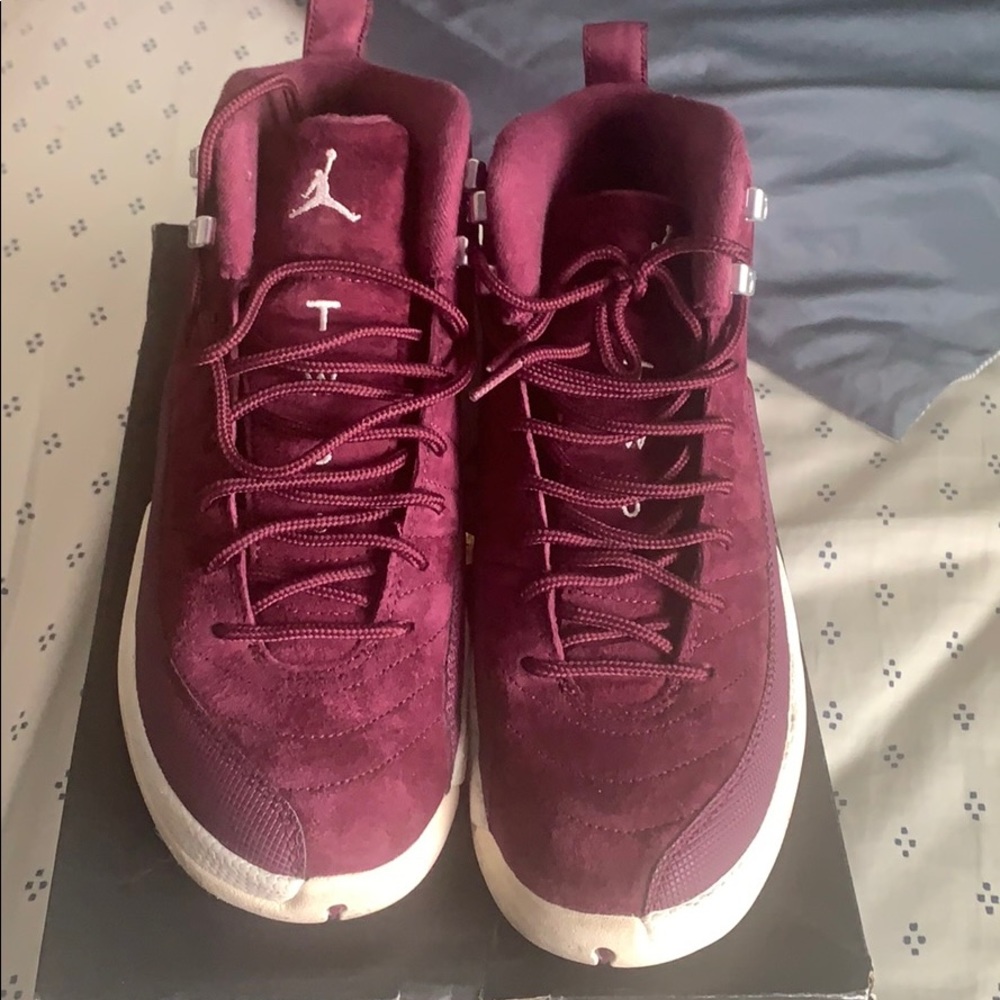 Bordeaux Jordan 12s (extremely rare)
